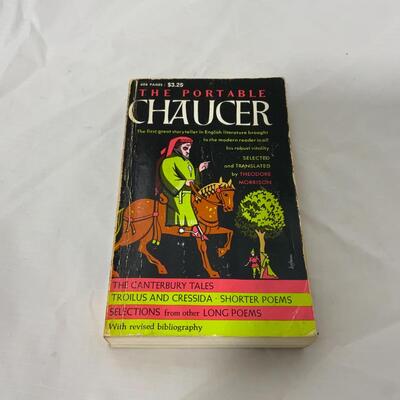 -125- BOOKS | Poetry | Leaves of Grass | Chaucer | Shakespeare