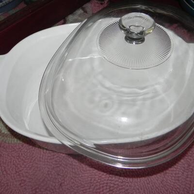 LOT 59   CANISTERS AND BAKE WARE