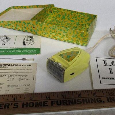 Vintage Remington Princess Electric Shaver Works!
