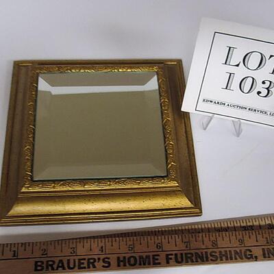 Small Decorative Dresser Mirror Beveled Glass