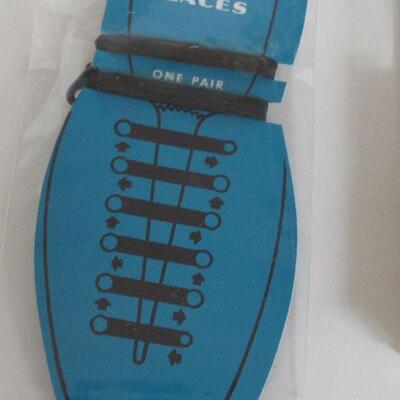Dr Scholl's Gel Insoles, Ladies, and Flex-o-Lace Elastic Shoe Laces, Never Used