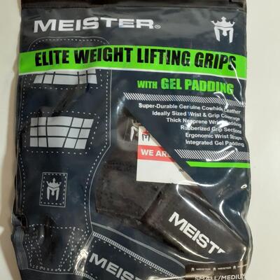 Meister Elite weight lifting grips