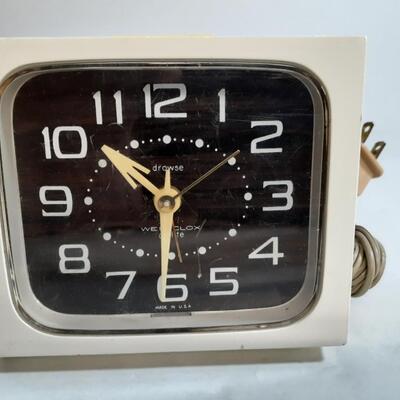Vintage WestClox elec.Alarm Clock