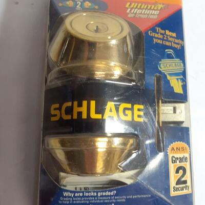 Schlage 2 sided keyed deadbolt lock