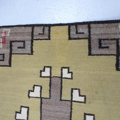 LOT 562. TWO SMALL NAVAJO RUGS