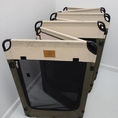 LOT 605  PRECISION PET PRODUCTS SOFT SIDED PLAY YARD/PLAY PEN