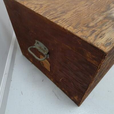LOT 608. PLYWOOD TRUNK