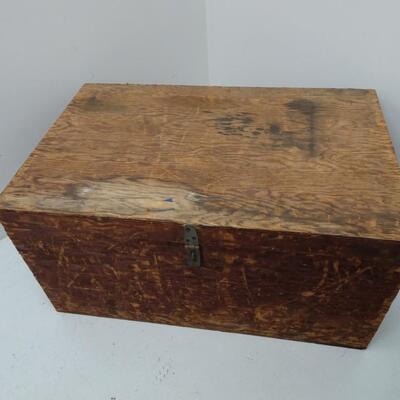 LOT 608. PLYWOOD TRUNK