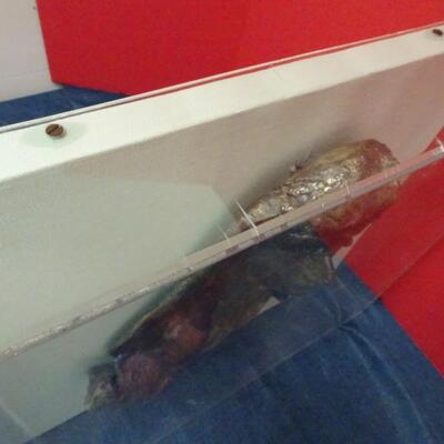 LOT 609.   3 DIMENSIONAL  WALL SCULPTURE IN CASE