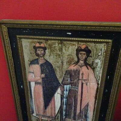 LOT 611. HOME DECOR ART