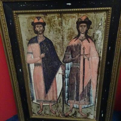 LOT 611. HOME DECOR ART