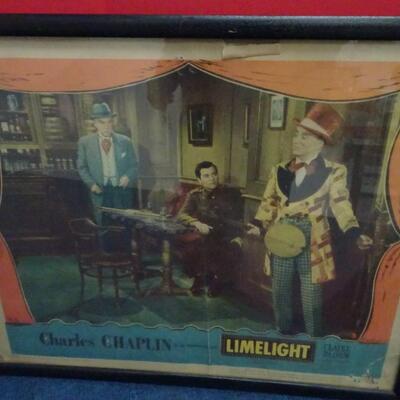 LOT 612. VINTAGE FRAMED LOBBY CARDS