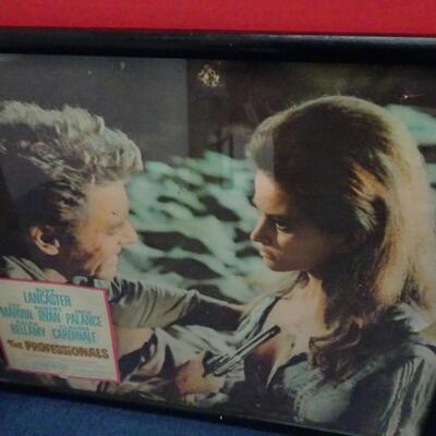 LOT 612. VINTAGE FRAMED LOBBY CARDS
