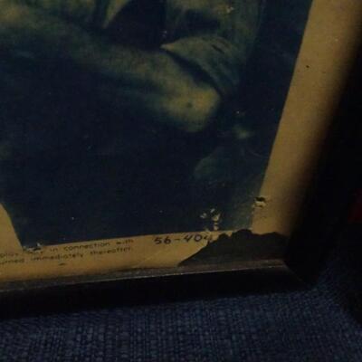 LOT 613. VINTAGE FRAMED LOBBY CARDS