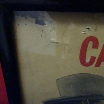 LOT 613. VINTAGE FRAMED LOBBY CARDS