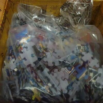 LOT 614 VINTAGE GAMES AND MODERN UNUSED PUZZLE