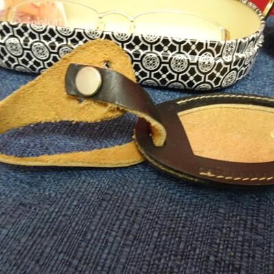 LOT #564. GLASSES , ACCESSORIES AND ORGINS SOAP