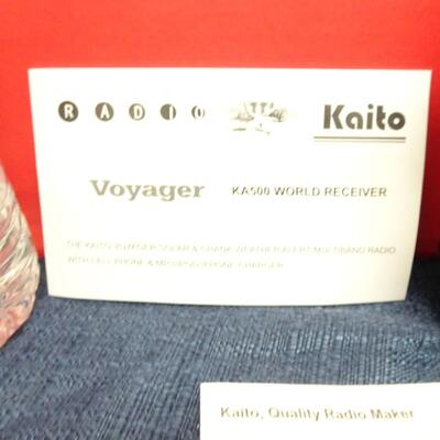 LOT 571. VOYAGER KA500 WORLD WIDE RECEIVER