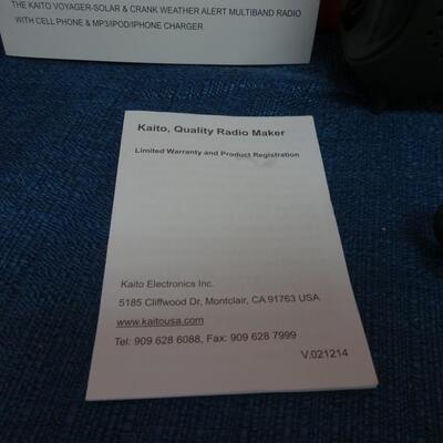 LOT 571. VOYAGER KA500 WORLD WIDE RECEIVER