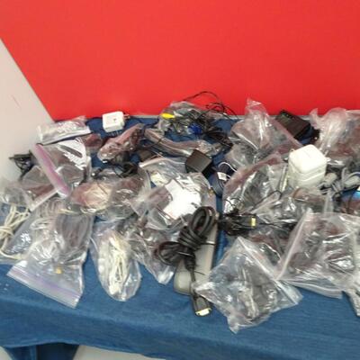 LOT 577. COLLECTION OF CABLES, ETC