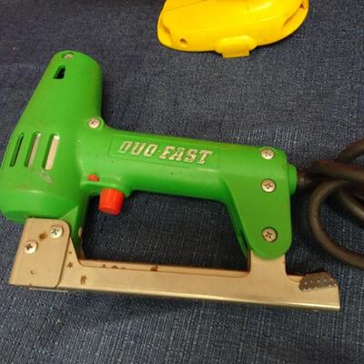 LOT 595. DEWALT TOOLS AND STAPLERS