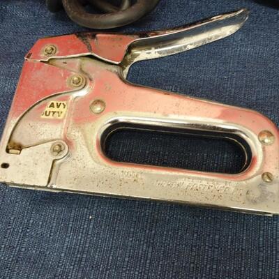 LOT 595. DEWALT TOOLS AND STAPLERS