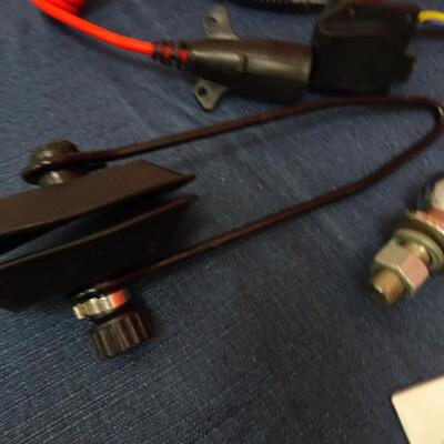 LOT 596. TRAILER AND BOAT GEAR