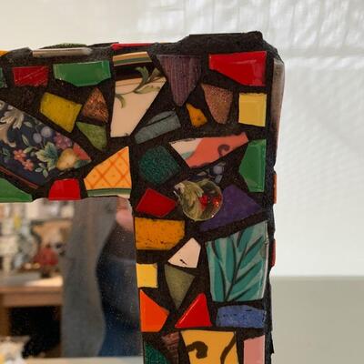 Hand Made Mosaic Mirror by Nancy Segal