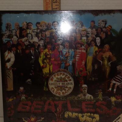 Lyon Vandor NEW 2005 The Beatles 12 X 12 "Sgt. Peppers" Authentic Tin Sign 806V