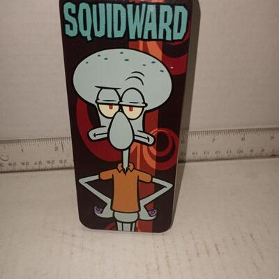 2004 "SQUIDWARD" OPENED TIN BURGER KING