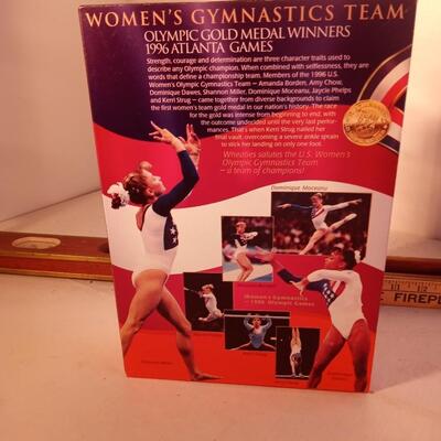 Unopened Wheaties Cereal Box U.S Olympic Team Womens Gymnastics â€˜96 Collectible -- upld 2/1