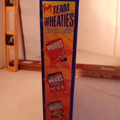 1996 Dion Sanders Honey Frosted Wheaties Cereal Box NEW UNOPENED 14.75 oz. -- upld 2/1