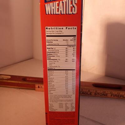 RARE 1995 ATLANTA BRAVES WORLD SERIES WHEATIES BOX Sealed, Perfect condition -- upld 2/1