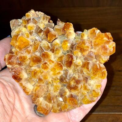 Heat treated Citrine