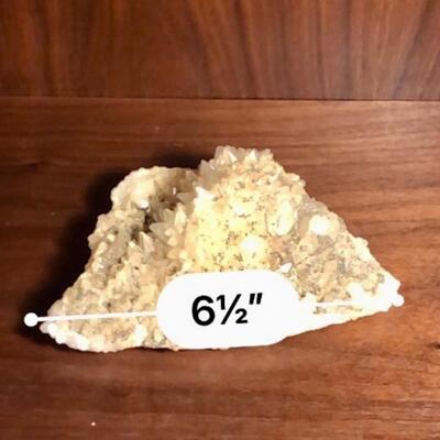 Unwood Dogtooth Calcite Marcasite