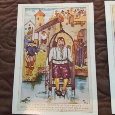 Unique Punishment Postcard Collection