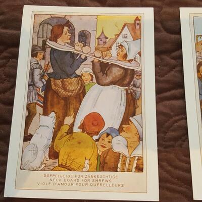 Unique Punishment Postcard Collection