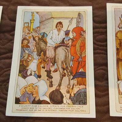 Unique Punishment Postcard Collection