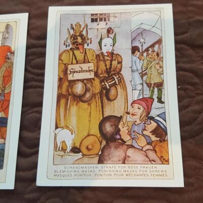 Unique Punishment Postcard Collection
