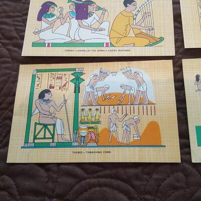 Egyptian Themed Postcard Collection