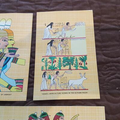 Egyptian Themed Postcard Collection