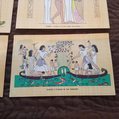 Egyptian Themed Postcard Collection