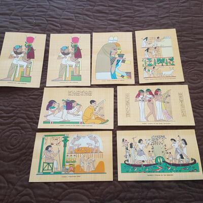 Egyptian Themed Postcard Collection