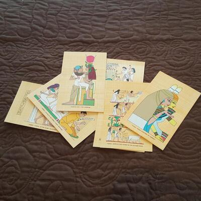 Egyptian Themed Postcard Collection