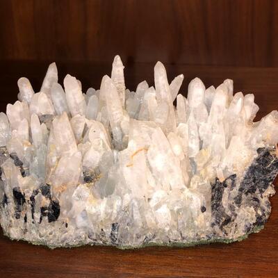 Chrysanthemum Quarts W Galena Sphaerite