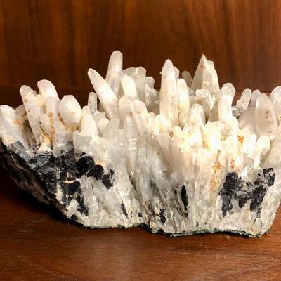 Chrysanthemum Quarts W Galena Sphaerite