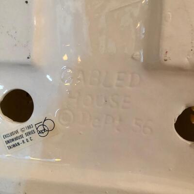 Vintage department 56 Christmas village lot