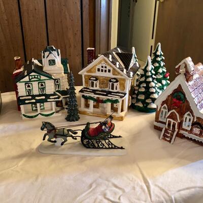 Vintage department 56 Christmas village lot