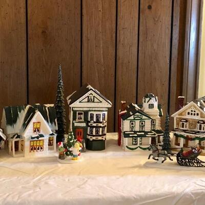 Vintage department 56 Christmas village lot
