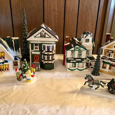 Vintage department 56 Christmas village lot